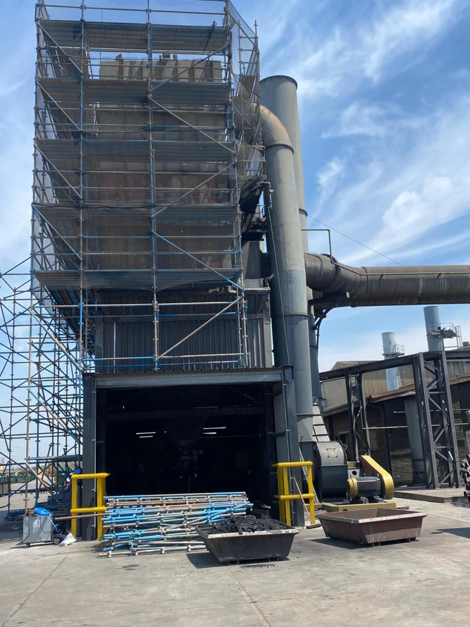 Industrial on-site welding support at Atlantis Foundries