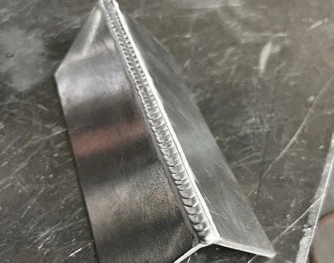 Weld Quality example by PK Aluminium Welding Solutions